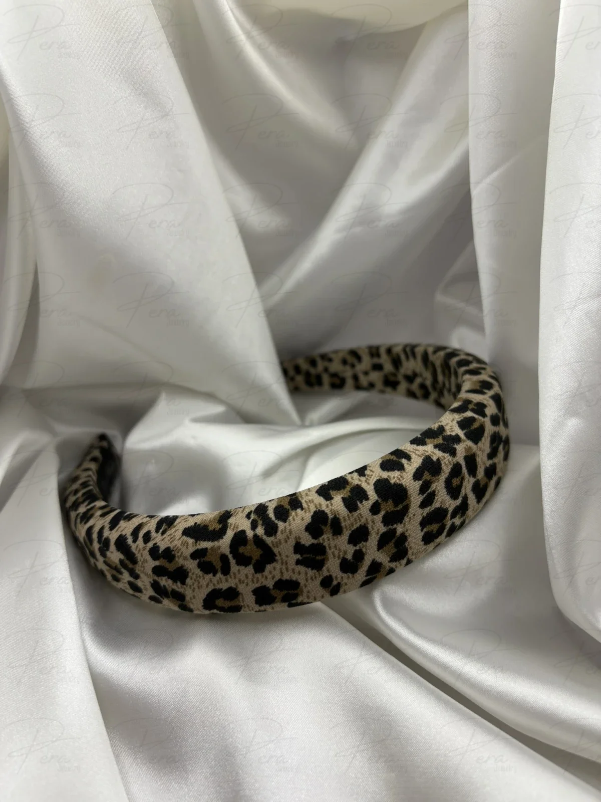 Minik Leopar Desenli Taç