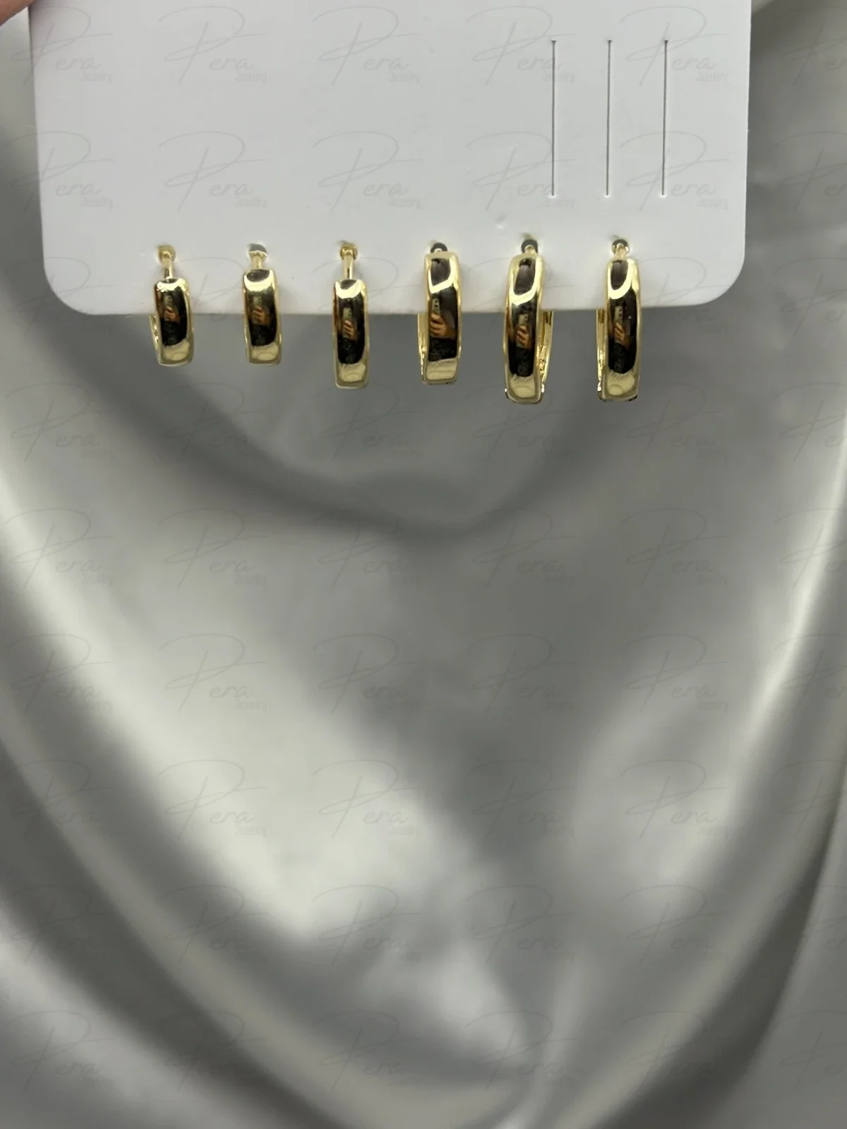 14K 6Lı Küpe