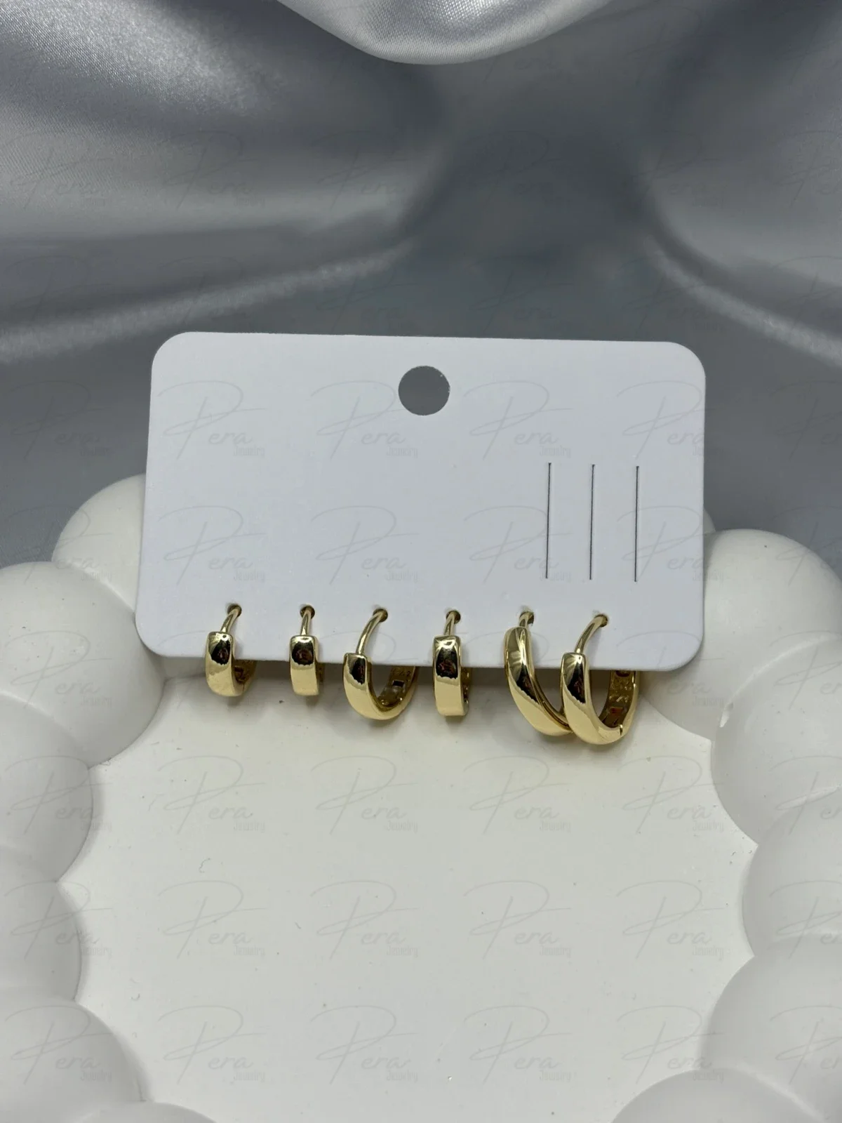 14K 6Lı Küpe